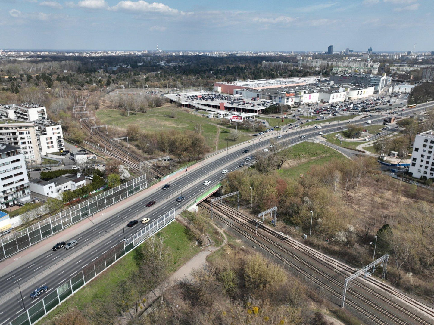 W tym miejscu powstanie przystanek kolejowy Warszawa Ulrychów