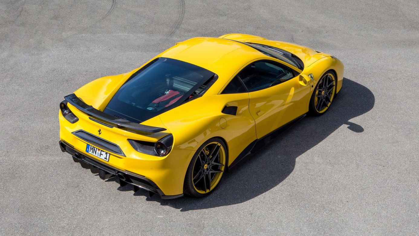 Ferrari 488 GTB po tuningu Novitec Rosso