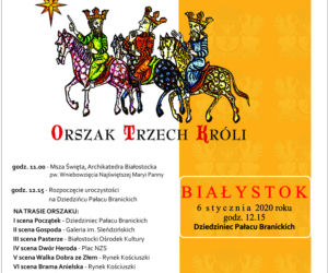 Orszak Trzech Króli 2020 w Białymstoku