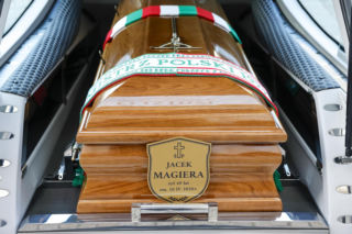 Gwiazdy na pogrzebie Jacka Magiery
