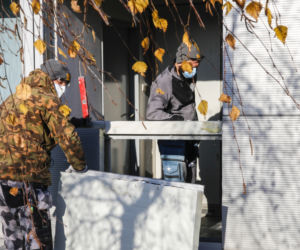 SZPITAL TYMCZASOWY w Targach Lublin. Zdjęcia z 26.11.2020 r.