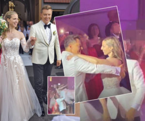 Brzozwski zatańczył z żoną do utworu Wodeckiego! A to nie wszystko. Zakochani razem zaśpiewali kultowy hit ze znanego filmu