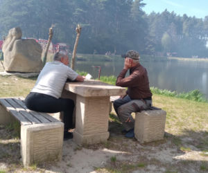 Pożar w Puszczy Białowieskiej
