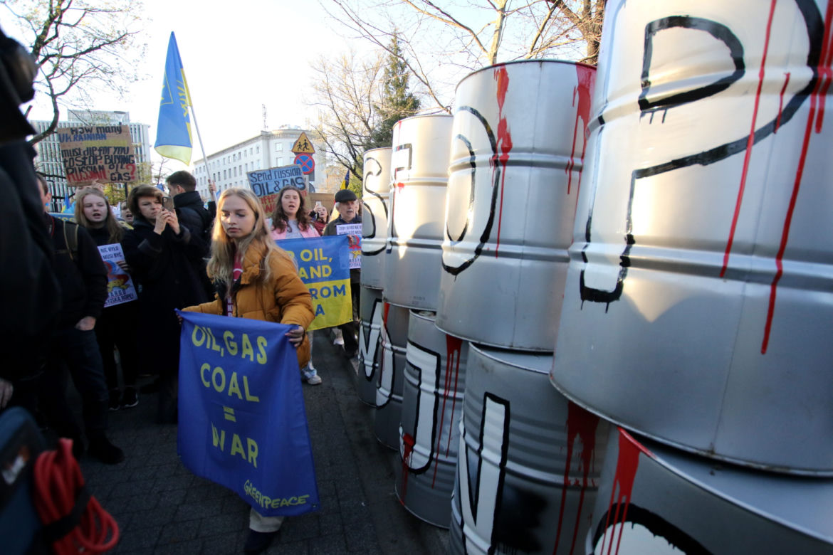  "Stop finansowaniu wojen". Manifestacja w Warszawie