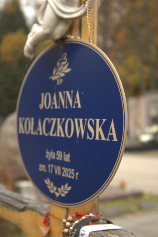 Grób Joanny Kołaczkowskiej