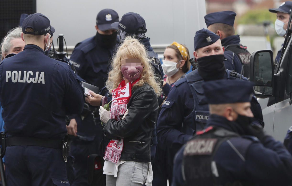 Protest przedsiębiorców w Warszawie