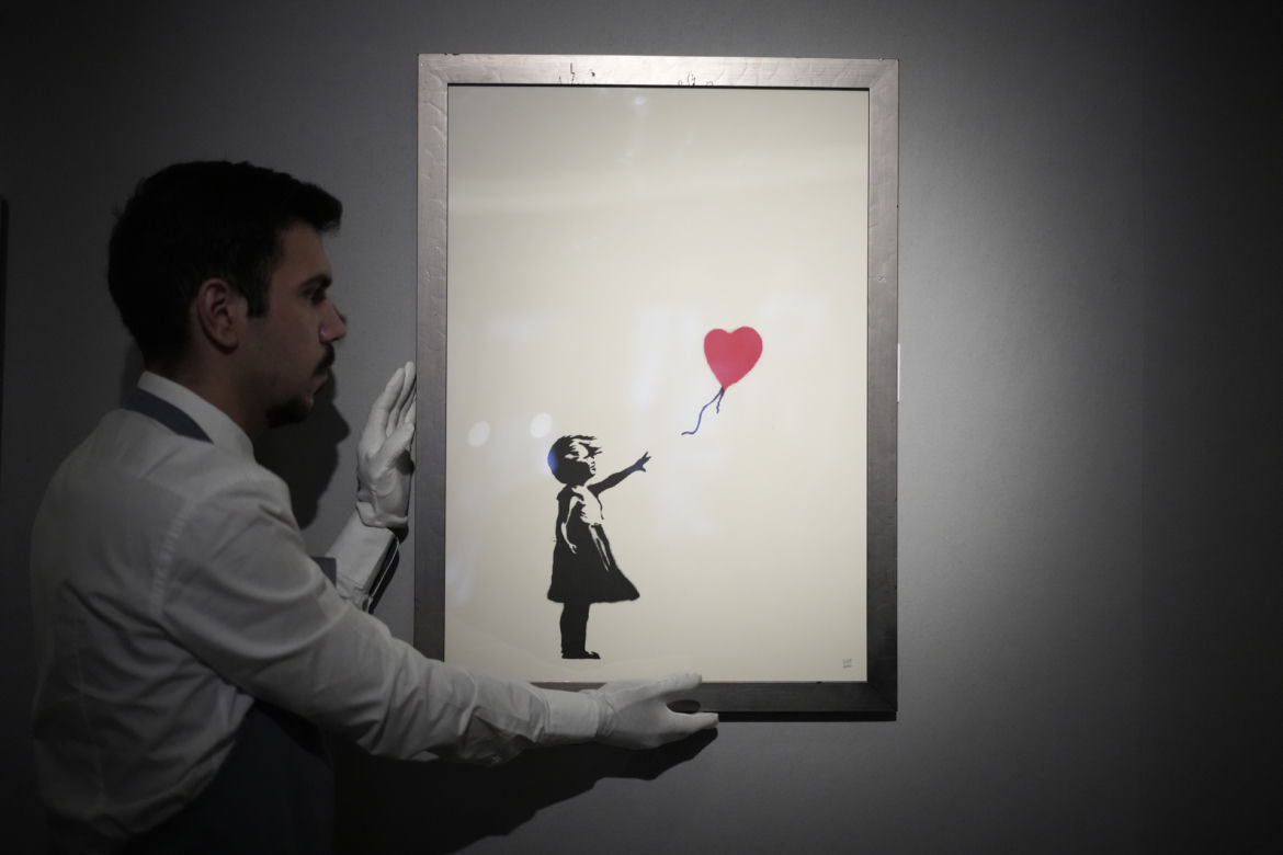 Christopher Walken zniszczył pracę Banksy'ego