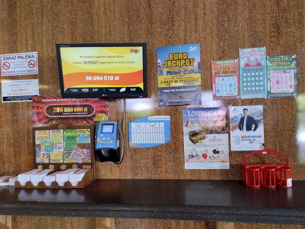 Kolektura z Bytomia. To tutaj padła wielka wygrana w Eurojackpot