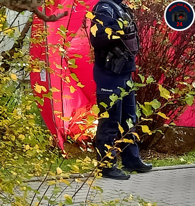 Makabra na Ursynowie. Mężczyzna wyleciał z 11 piętra 
