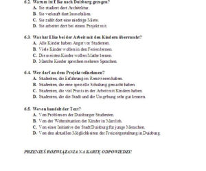 Matura niemiecki podstawa 7