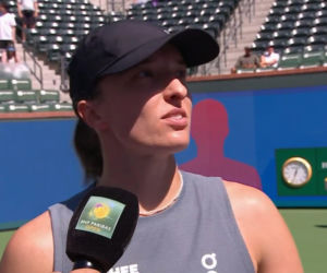 Iga Świątek deklasuje rywalkę w Indian Wells. Nietypowa sytuacja po meczu