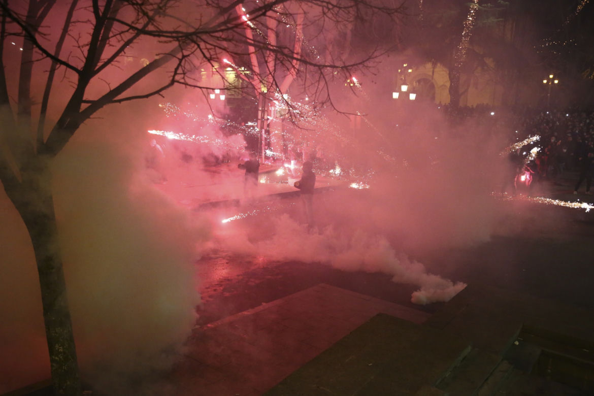 Protesty w Gruzji