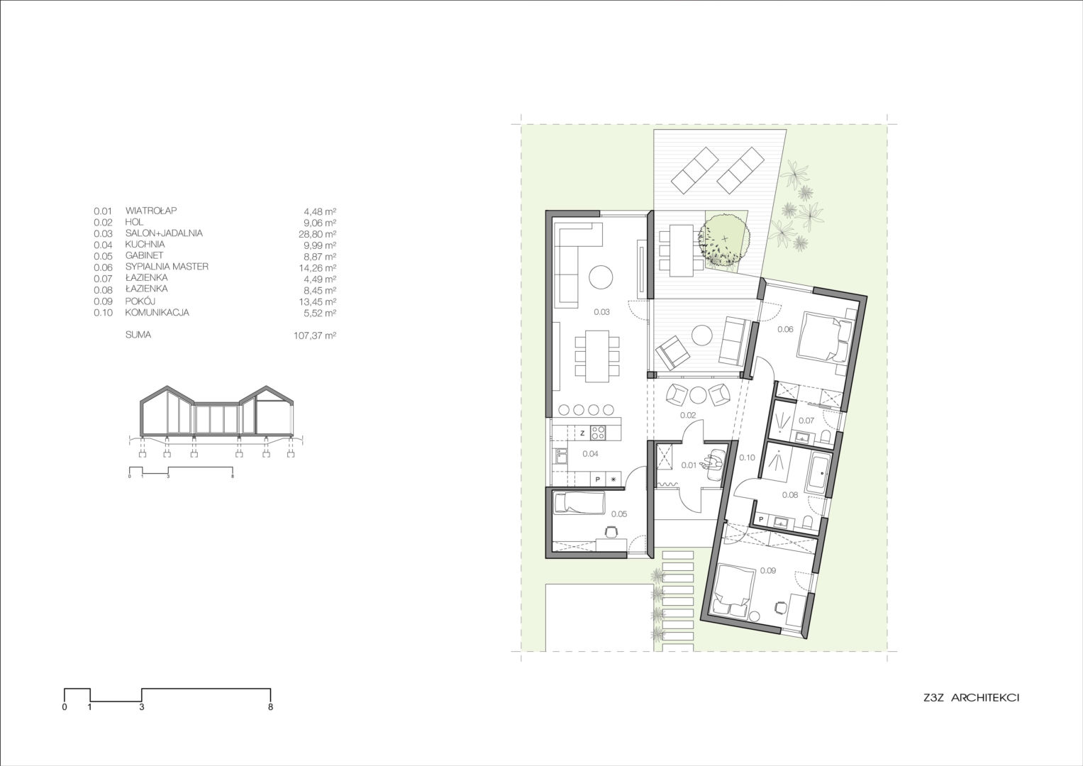 Dom od zaraz - Z3Z Architekci