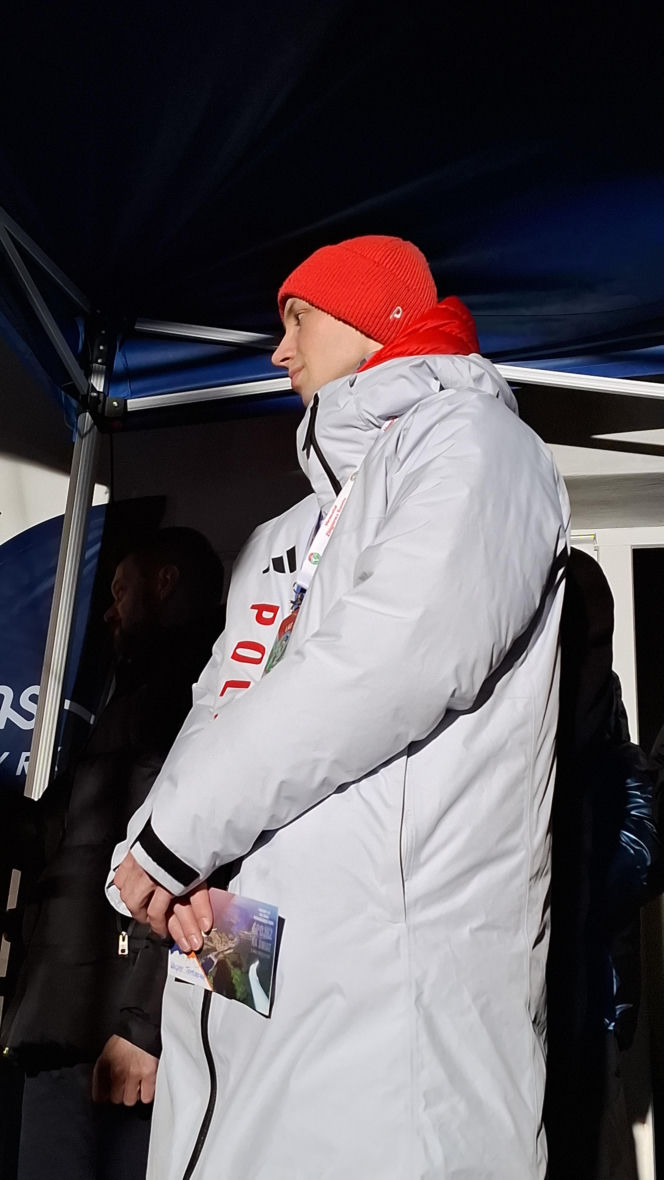 Powitanie Kacpra Tomasiaka w Bystrej 18.02.2026