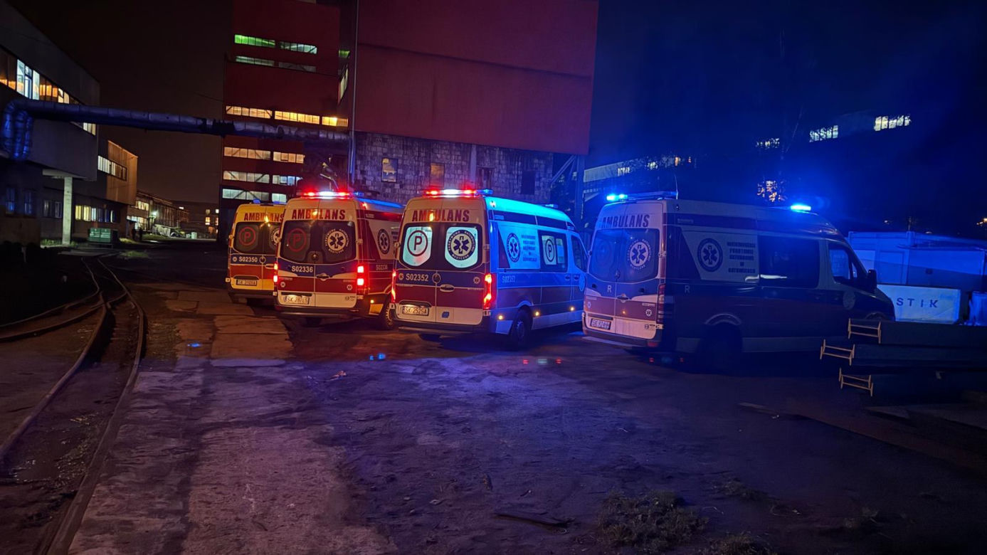 Wypadek w kopalni Mysłowice Wesoła