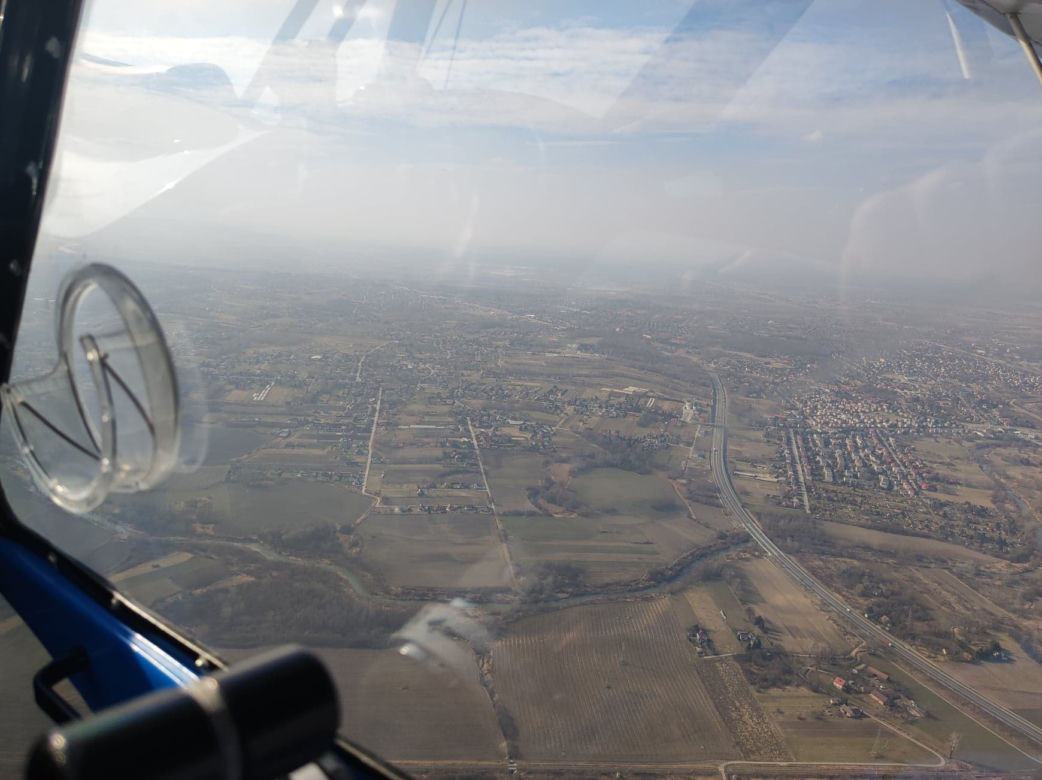Lot Bushcatem nad Tarnowem. Na konto WOŚP trafiło ponad 1000 zł 