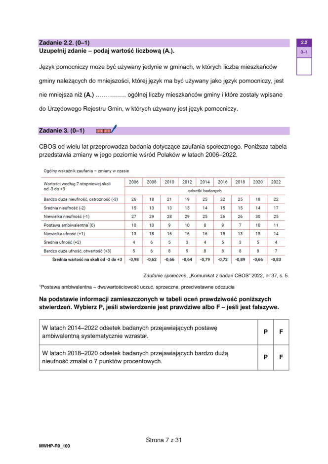 Próbna matura 2026: WOS. Arkusze CKE, pytania i odpowiedzi z WOS-u [16.01.2026]