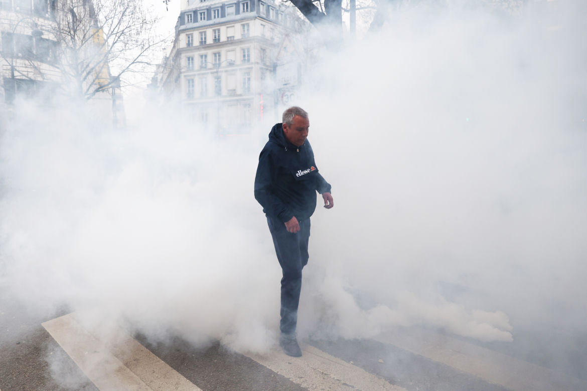 Protest we Francji