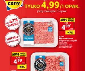 Promocje w LIDL dla mięsożerców