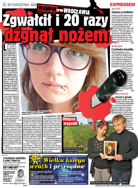 Policja na tropie zabójcy Dominiki