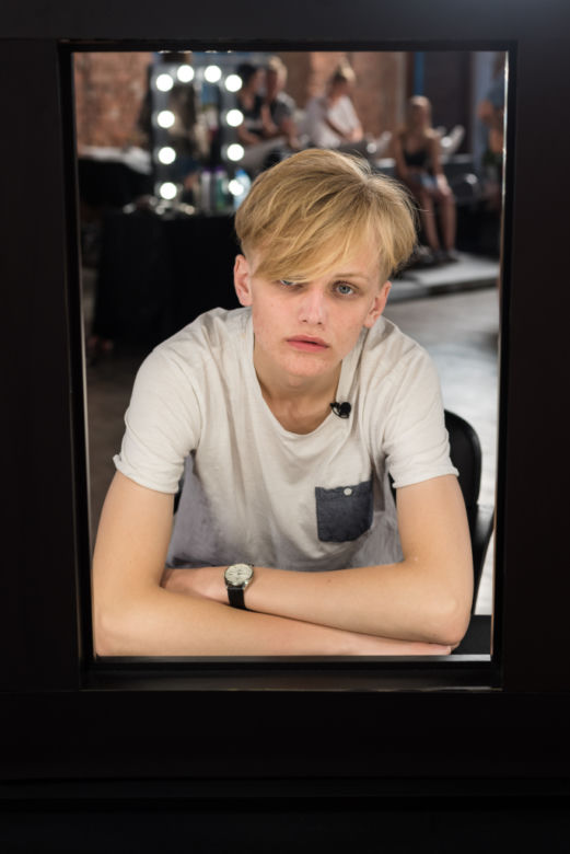 Michał Borzuchowski w "Top Model"