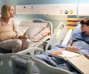 M jak miłość odc. 1891. Franek (Jarosław Śmigielski), Dorota (Iwona Rejzner)