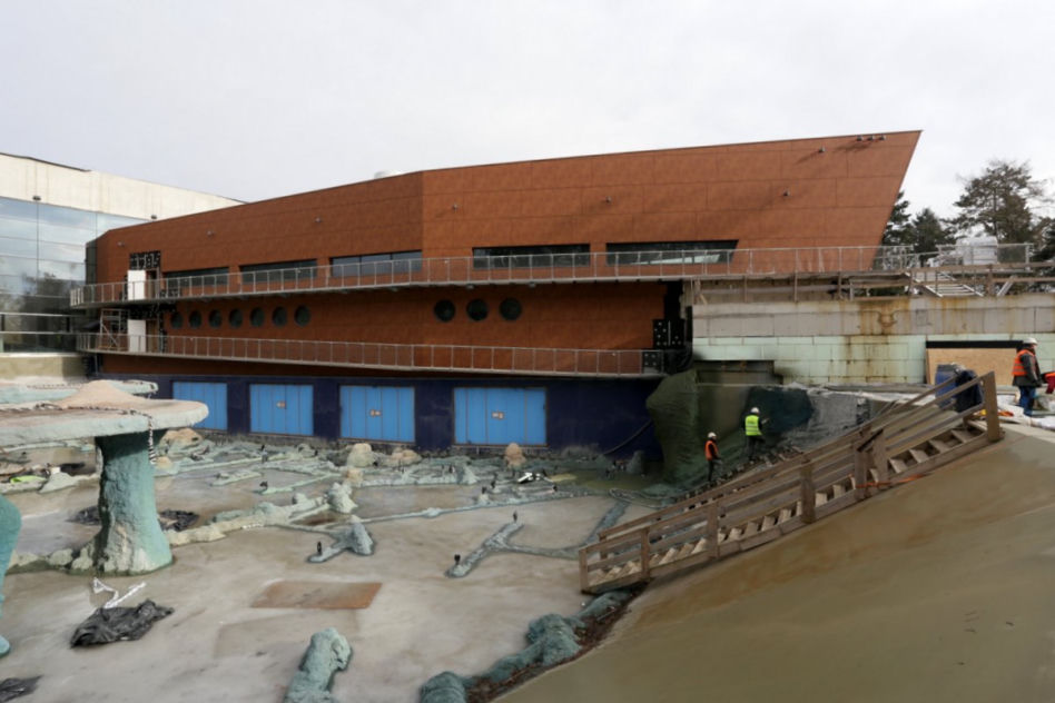 Pawilon Afrykarium, ZOO we Wrocławiu. Luty 2014