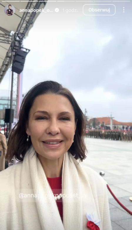 Anna Popek celebruje Święto Niepodległości!