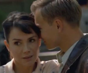 CZAS HONORU 5, odc. 65. Celina (Olga Bołądź), Michał (Jakub Wesołowski)