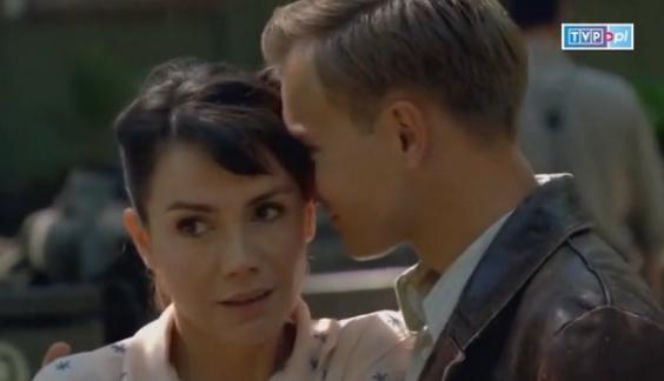 CZAS HONORU 5, odc. 65. Celina (Olga Bołądź), Michał (Jakub Wesołowski)