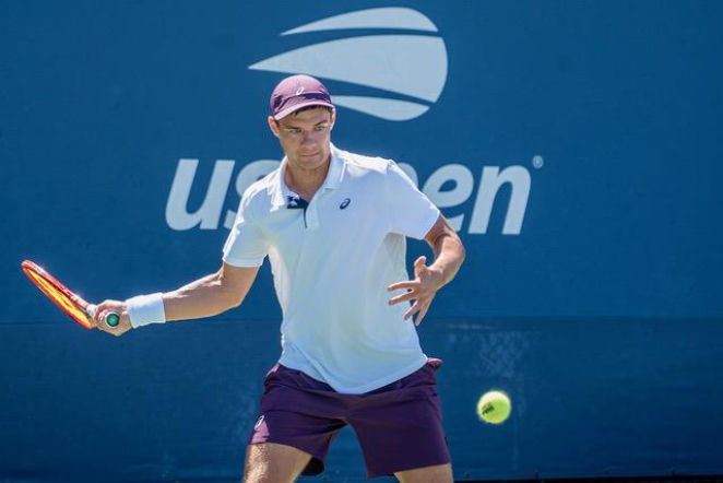Trening polskich tenisistów przed US Open 2026