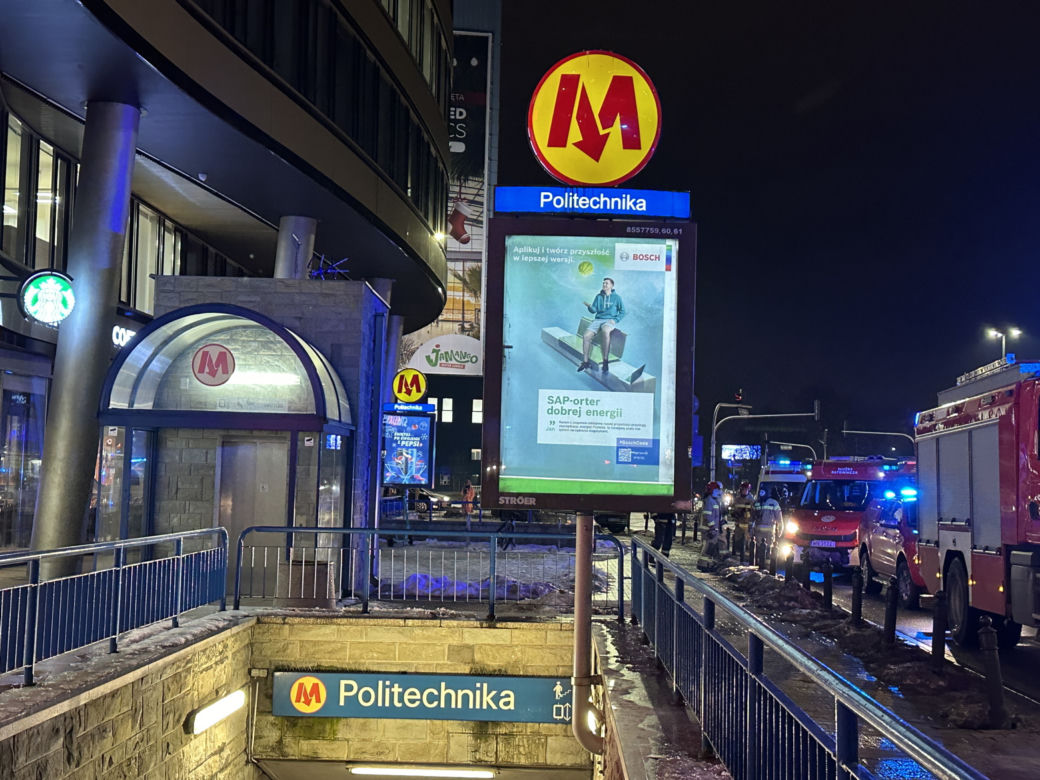 Dantejskie sceny w metrze