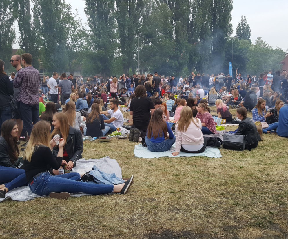 Królewskie grillowanie na Blokadzie Łużyka w Bydgoszczy [ZDJĘCIA]