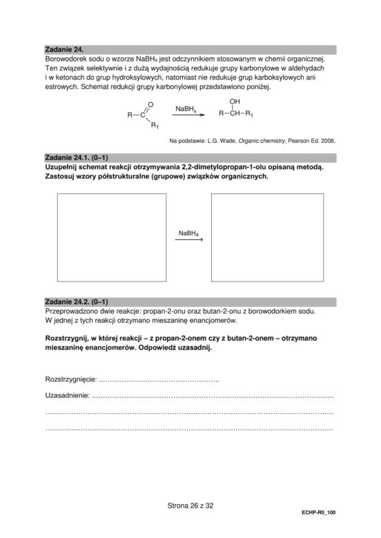 Matura 2025 chemia rozszerzona - arkusz CKE 16.05.2025 - Formuła 2015