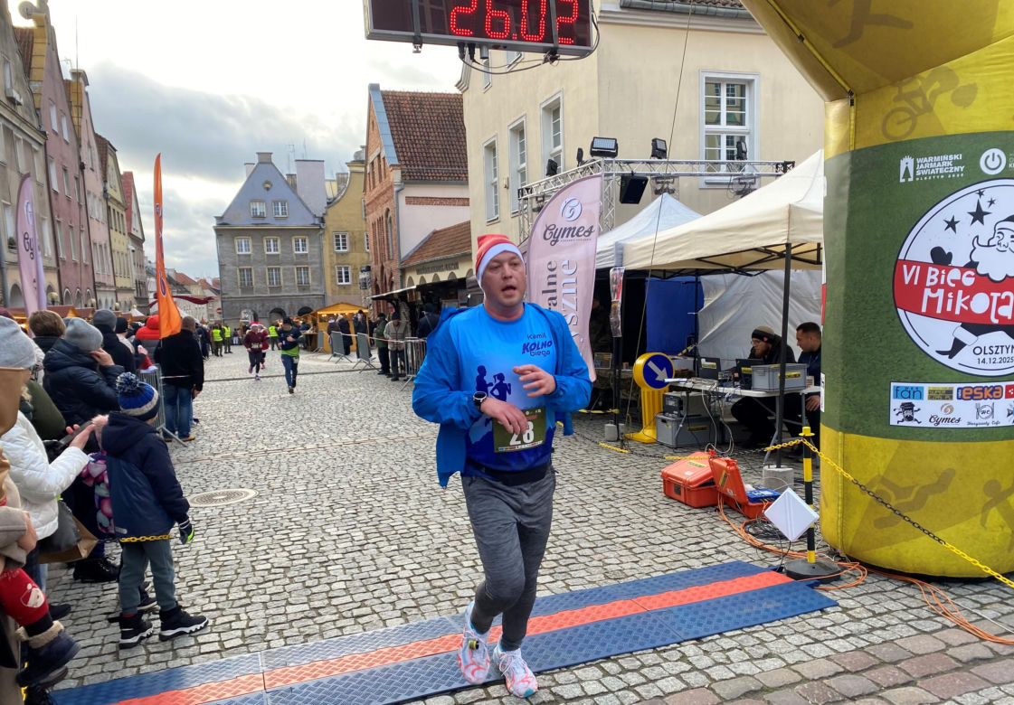 6. Bieg Mikołajów w Olsztynie