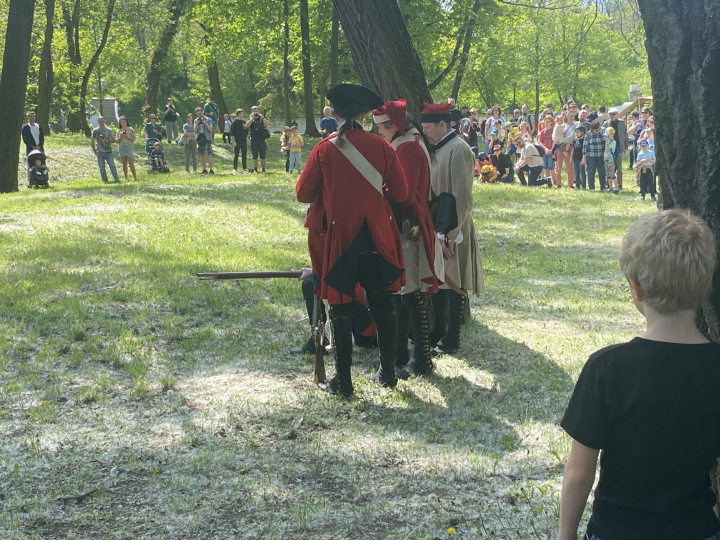 Piknik historyczny przy Muzeum Wojska Polskiego