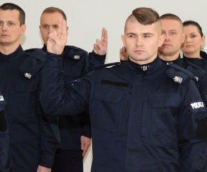 Nowi policjanci na Podkarpaciu