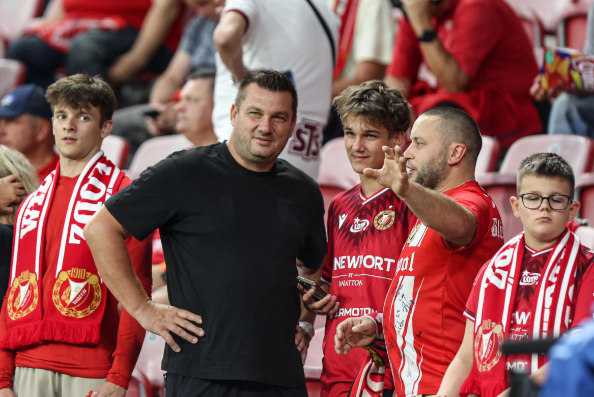Widzew Łódź - Lech Poznań: Zdjęcia kibiców z meczu 6. kolejki PKO BP Ekstraklasy