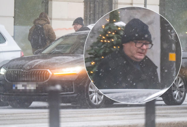 Wicemarszałek zgłodniał! Piotr Zgorzelski udał się po garmażerkę! [ZDJĘCIA]