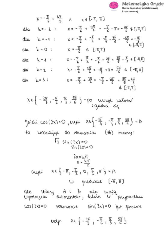Matura 2025 matematyka rozszerzona: ODPOWIEDZI do wszystkich zadań, gotowe rozwiązania matury z matematyki rozszerzonej - Formuła 2023 [12.05.2025]	
