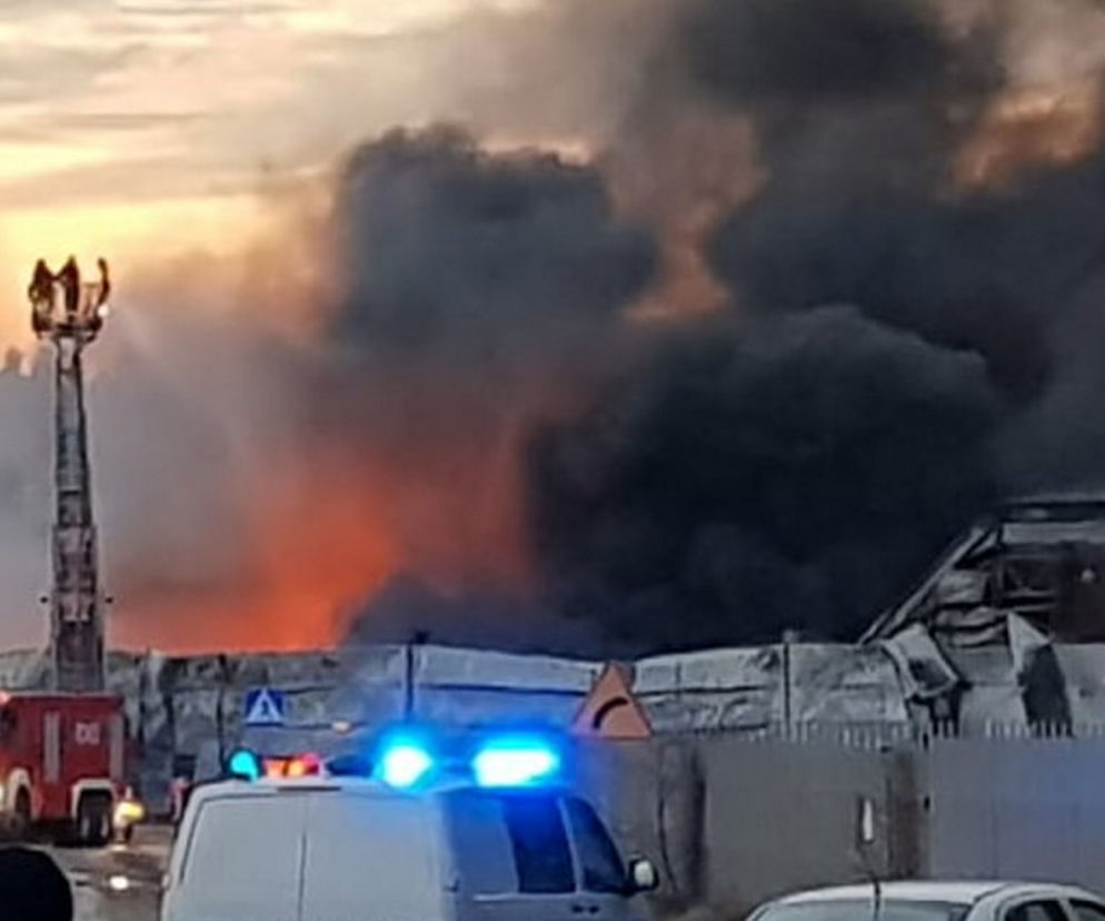 Starachowice: Potężny pożar! Nad miastem kłęby dymu!