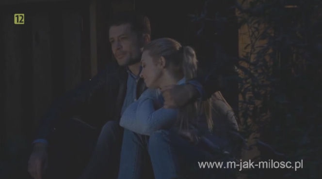 M jak miłość, Tomek Chodakowski (Andrzej Młynarczyk), Joanna (Barbara Kurdej-Szatan)