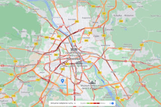 Warszawa sparaliżowana! Po stolicy nie da się jeździć [INFOGRAFIKA]