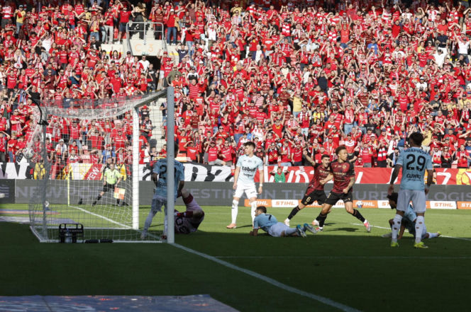 Widzew Łódź - Piast Gliwice: Zdjęcia kibiców i zawodników z meczu 34. kolejki PKO BP Ekstraklasy