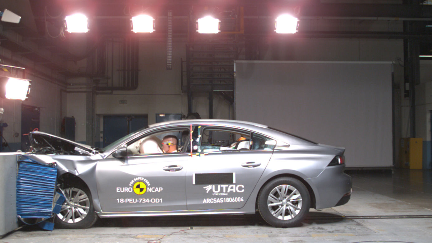 Test zderzeniowy Euro NCAP 2018