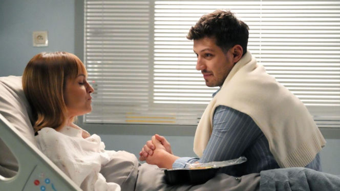 Barwy szczęścia odc. 3261. Ola (Michalina Robakiewicz), Justin (Jasper Sołtysiewicz)