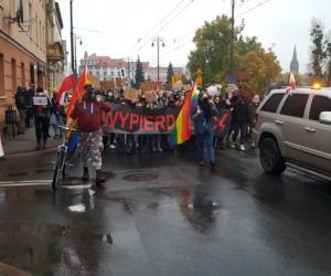 Poniedziałkowy protest w Bydgoszczy