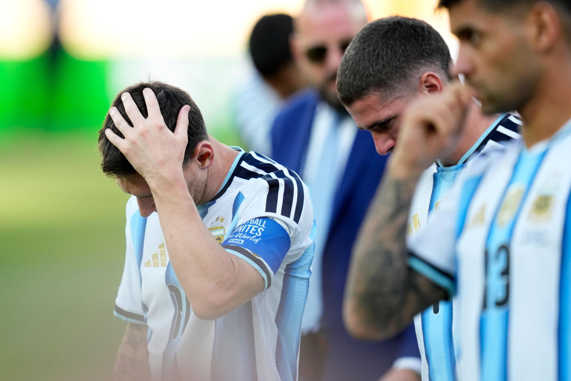 Awantura po finale MŚ Hiszpania - Argentyna