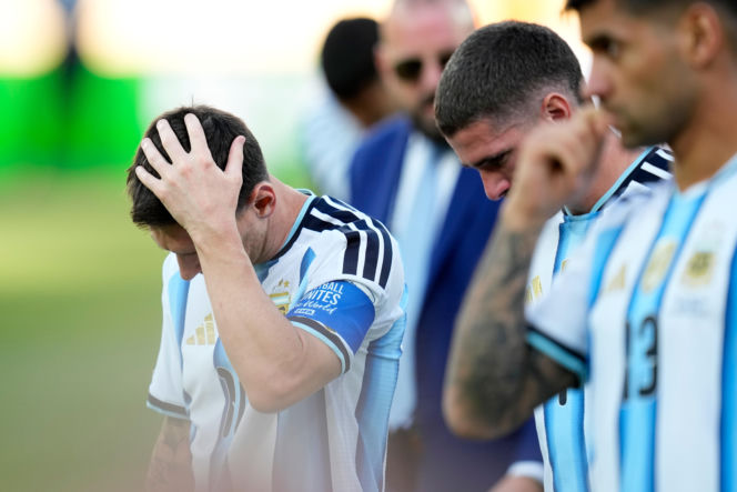 Awantura po finale MŚ Hiszpania - Argentyna