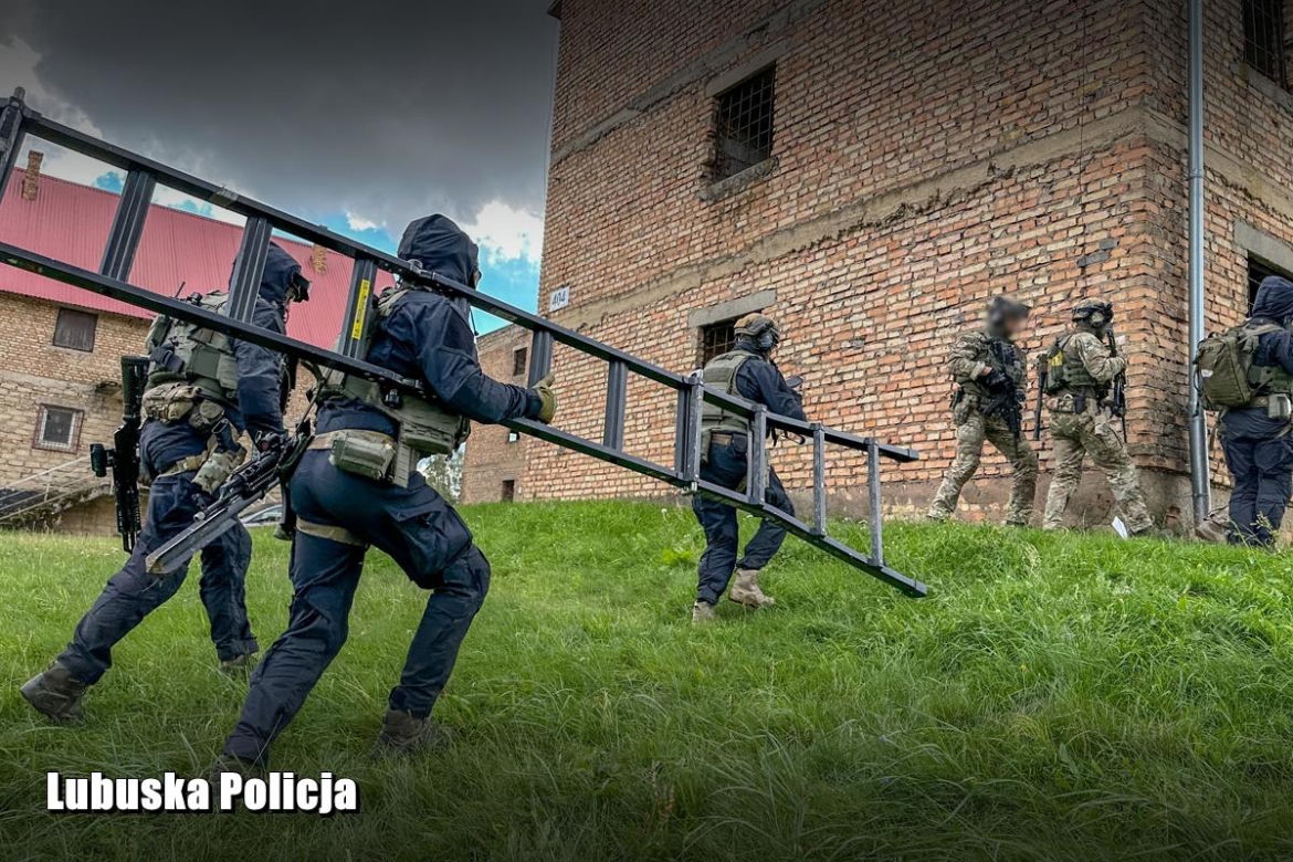 Ćwiczenia lubuskich kontrterrorystów